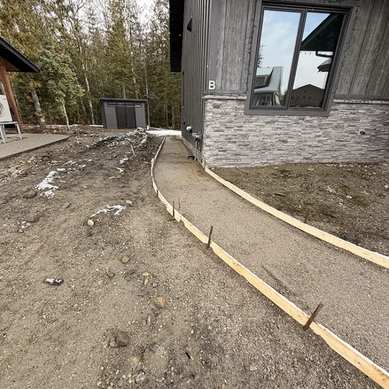 Sicamous Concrete Pumping, Formwork, Flatwork, Slinger, Nudra Insulated Concrete Forms & Rebar Sales & Service