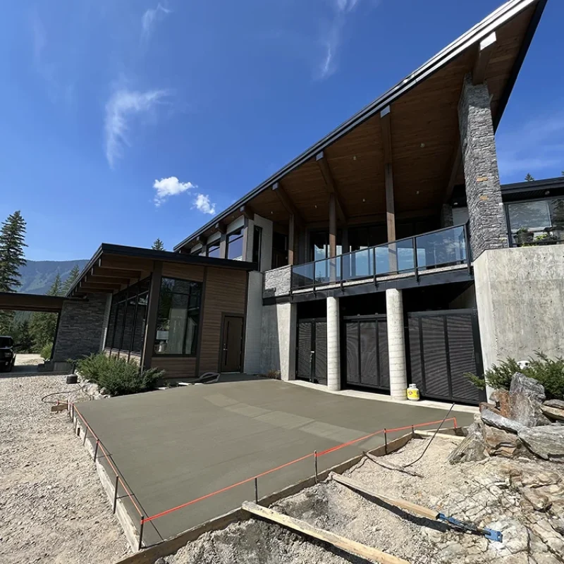Sicamous Concrete Pumping, Formwork, Flatwork, Slinger, Nudra Insulated Concrete Forms & Rebar Sales & Service