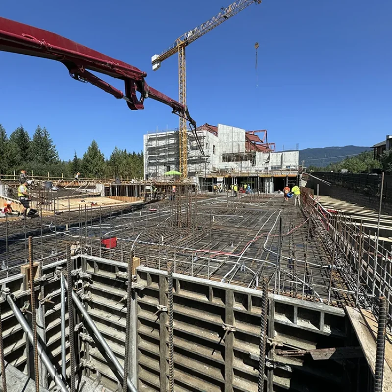 Revelstoke Concrete Pumping, Formwork, Flatwork, Slinger, Nudra Insulated Concrete Forms & Rebar Sales & Service